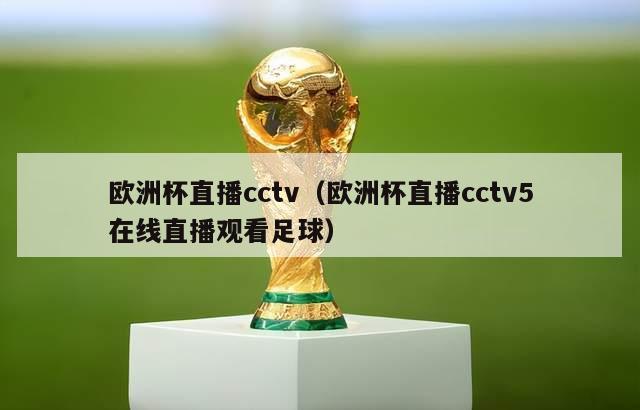 欧洲杯直播cctv（欧洲杯直播cctv5在线直播观看足球）